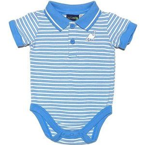 Tad Little Dinosaur Polo Onesie / Bodysuit